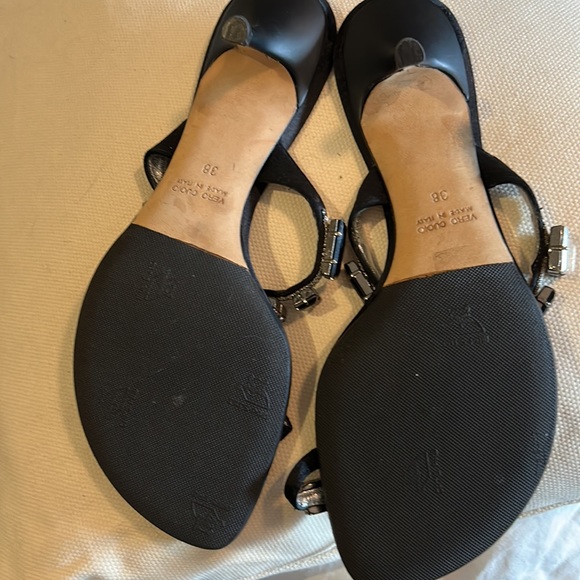 Giuseppe Zanotti design heels with emerald cut Swarovski crystals - Picture 6 of 8